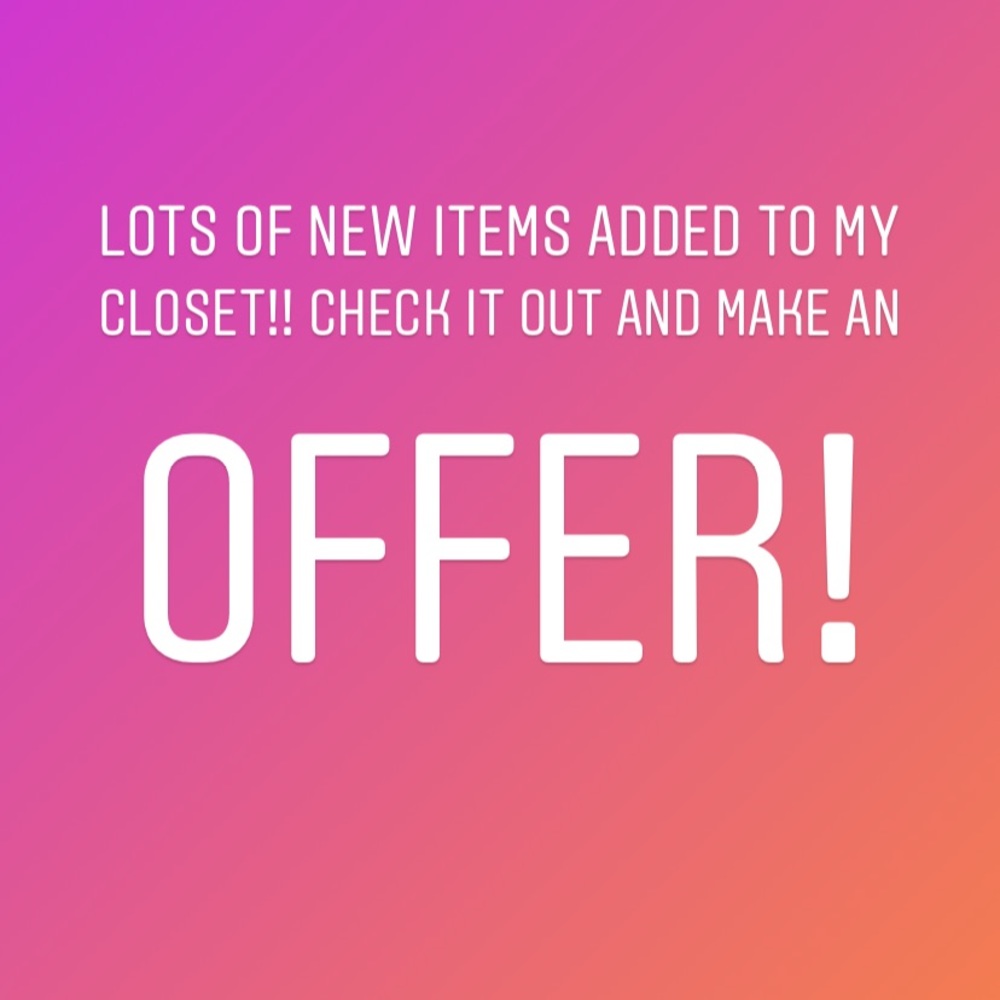 New items!
